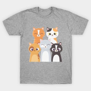 Cat Friends T-Shirt